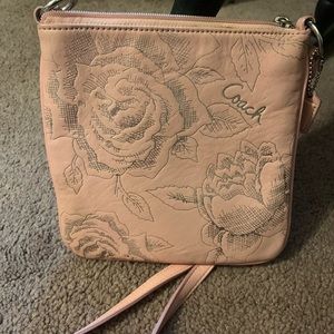 Coach cross body purse